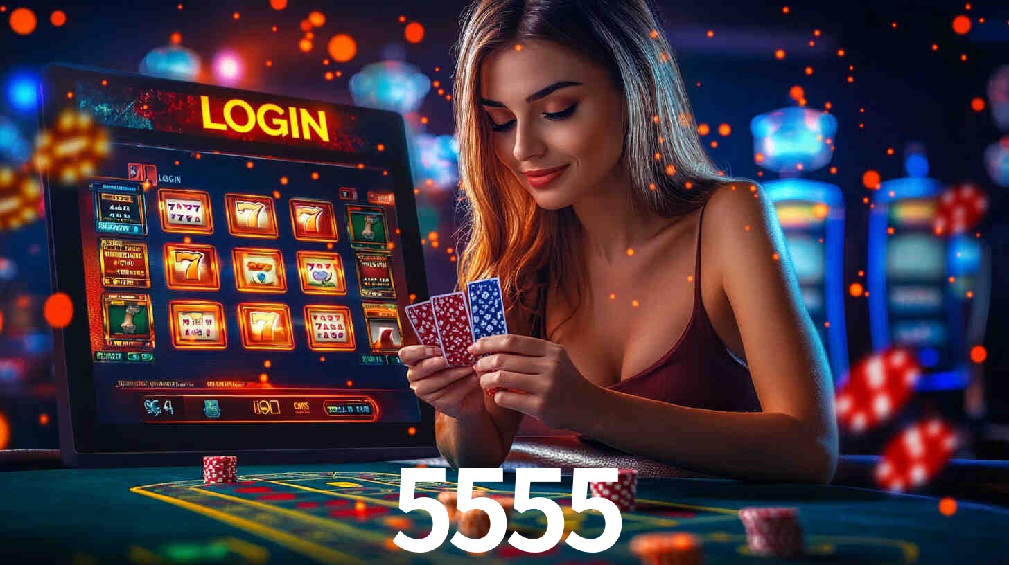 Poker emocionante na 5555