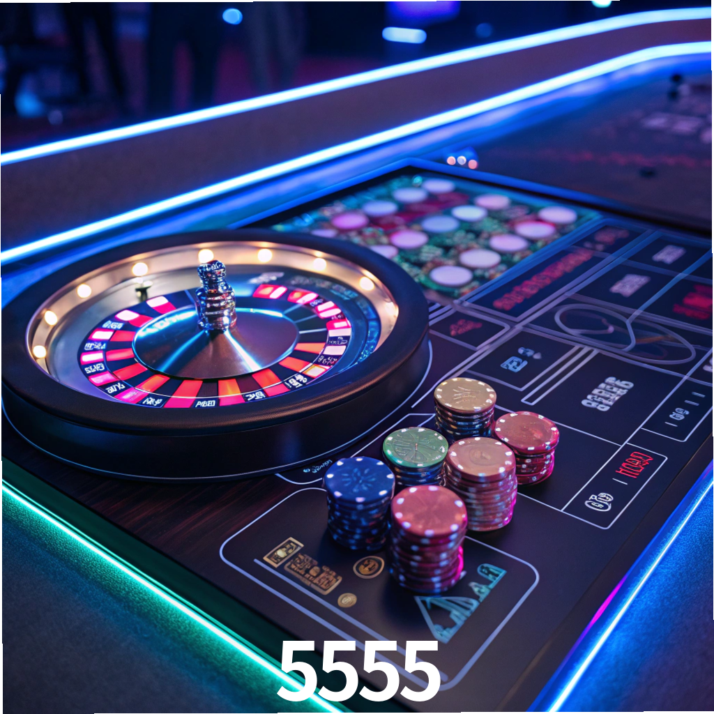 Apostas na Roleta 5555 casino